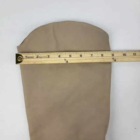 STEVE MADDEN CROFT TAN Women's LEATHER KNEE HIGH BOOTS SIZE 9.5W - Picture 2 of 16